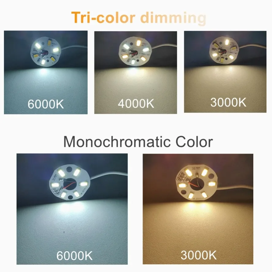 1/2/4Pcs Dimmable 5V USB LED Chip Gradient LED RGB Light Board Remote Control DIY Model Display Light PCB Board High Brightness image 4