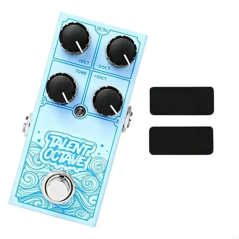   Octave Electric Guitar Effect Pedal With Shockproof Design Metal Shell Pedal Effects Guitar Replacement Parts Enduring