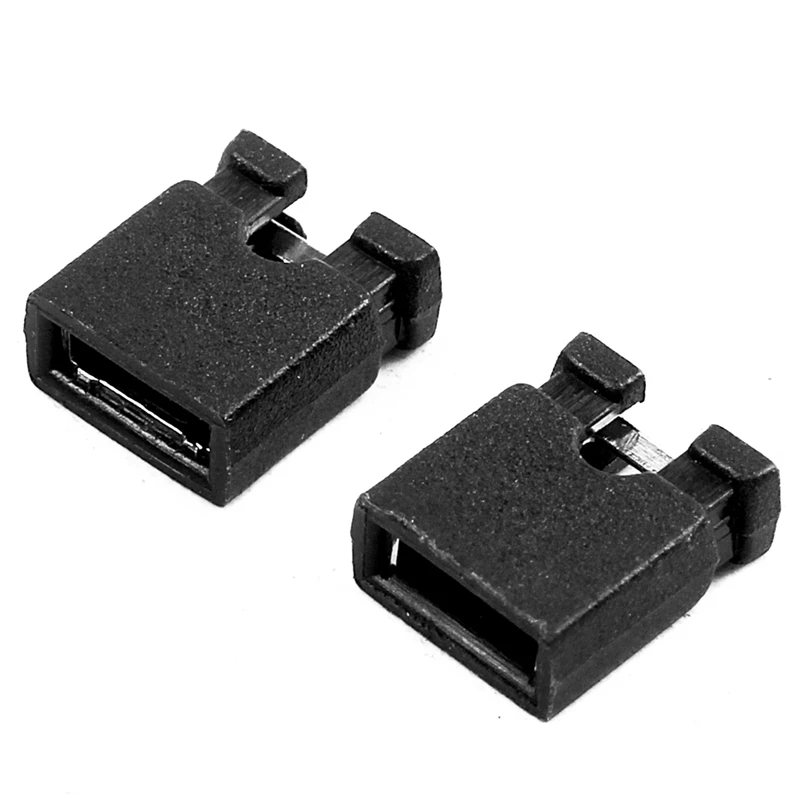 400Pcs DVD HDD PC Mainboard PCB Plugs Jumper Caps 2-Pin