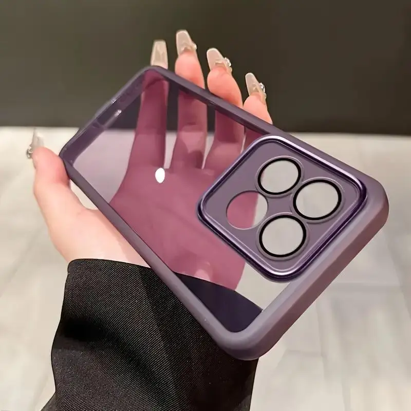 Hülle für Xiaomi Redmi Note 15 Pro 4G Case Note 14 Pro Plus 5G Cover Coque Matt Transluzent Hart PC Schutzhülle Bumper Pro – Detail 4