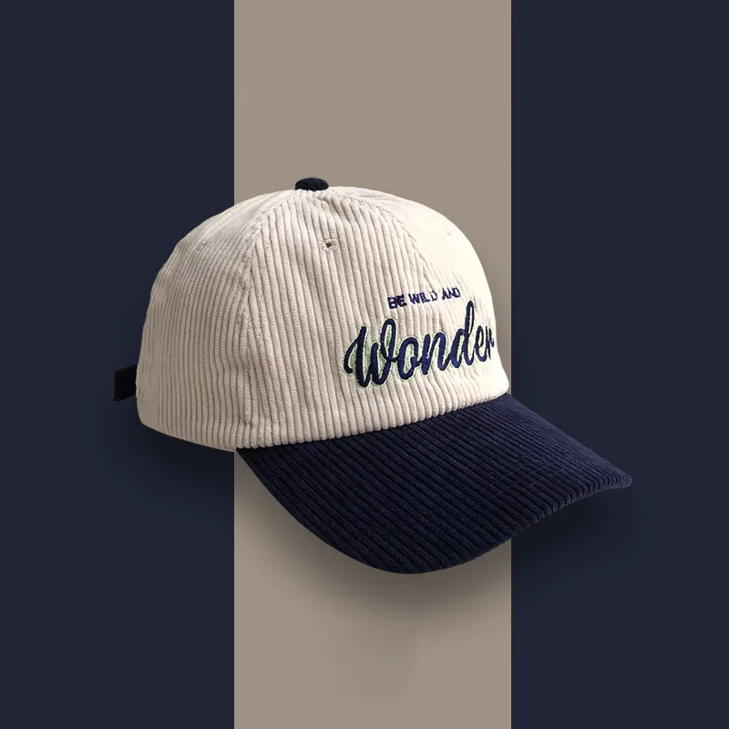 Chapéu feminino carta bordado vintage veludo boné de beisebol outono e inverno quente chapéu masculino feminino fresco hip hop chapéu osso gorras