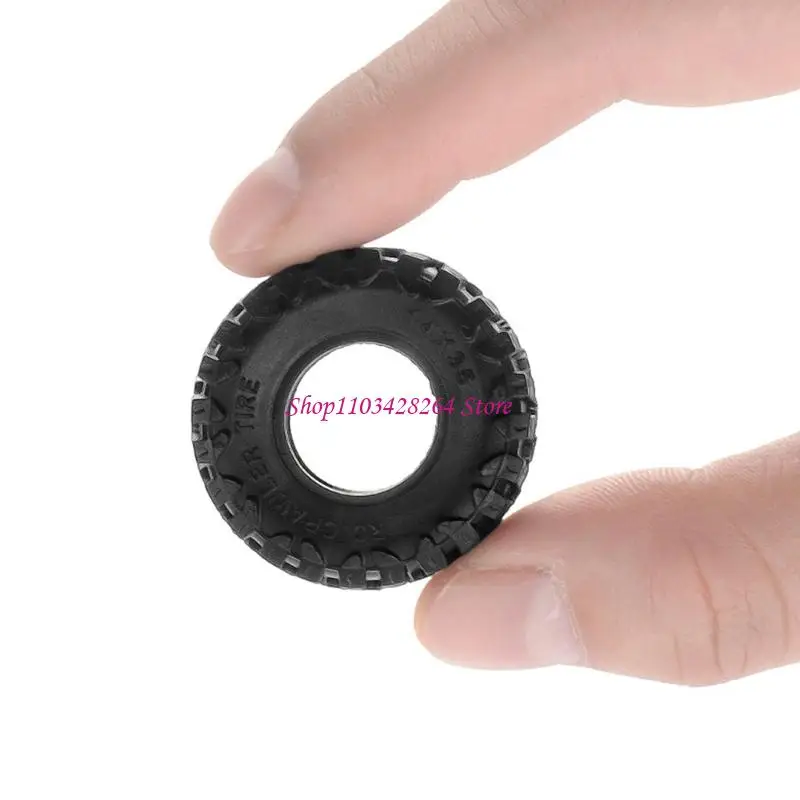Enhanced Grip Tires Set Car Replacement Tires Quick Fixing for 1/30 SCX30