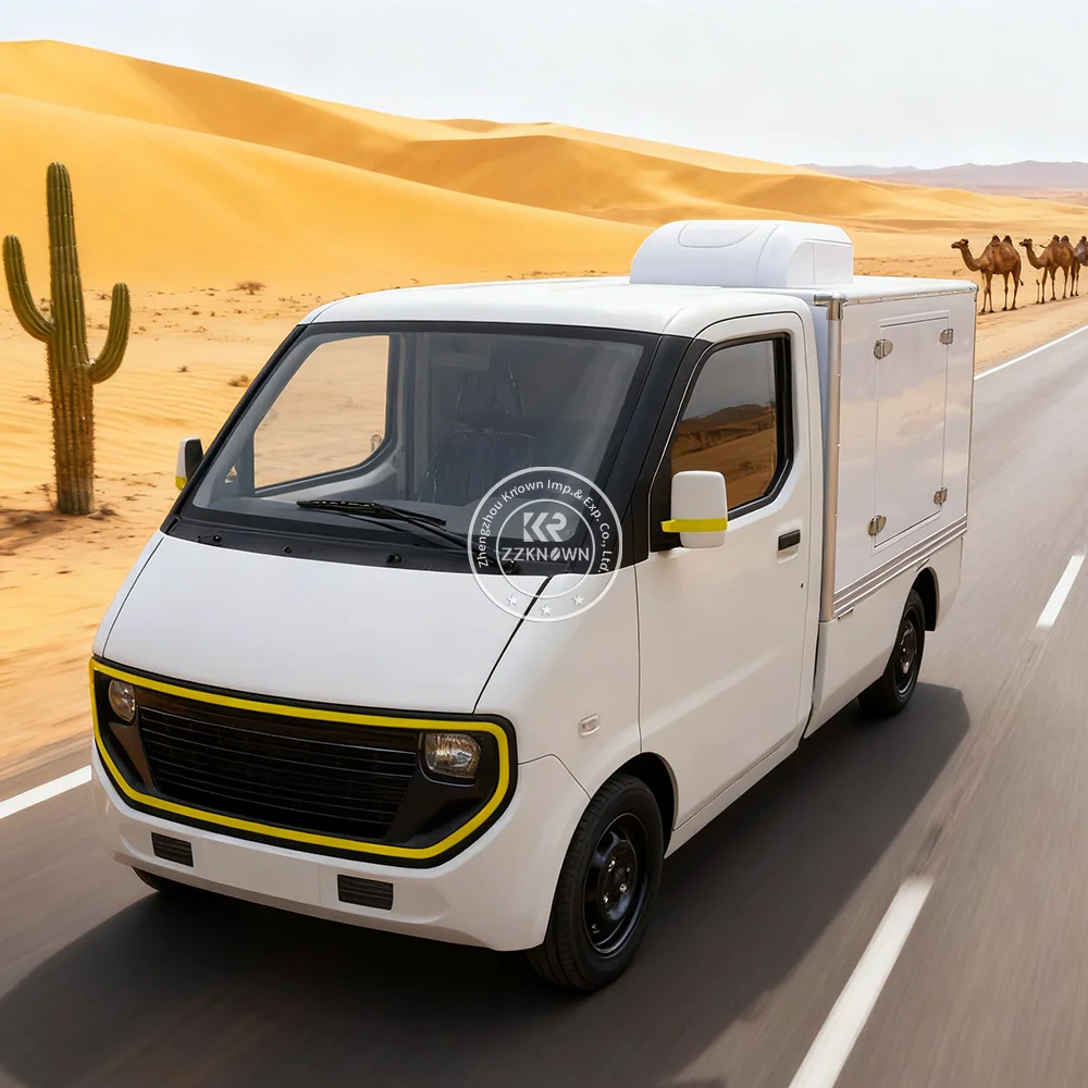 Customizable Heavy Duty Energy Saving Freezer Truck Portable Reliable Refrigeration Trailer for Food Transport