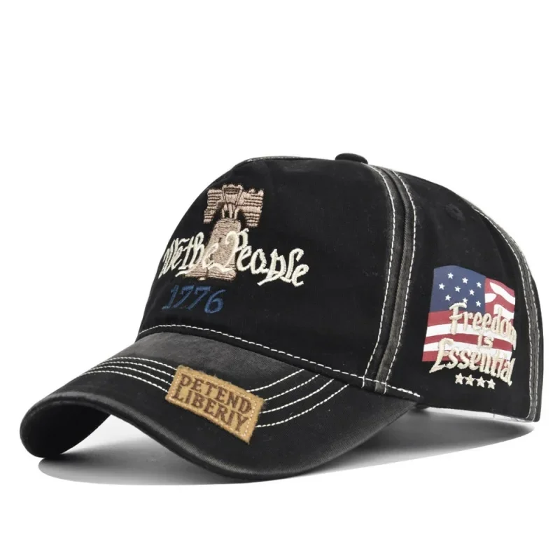 Unisex Baseball Cap Vintage Washed Cotton 1988 Limited Edition Embroidery Hat, Distressed Adjustable Outdoor Sun Hat