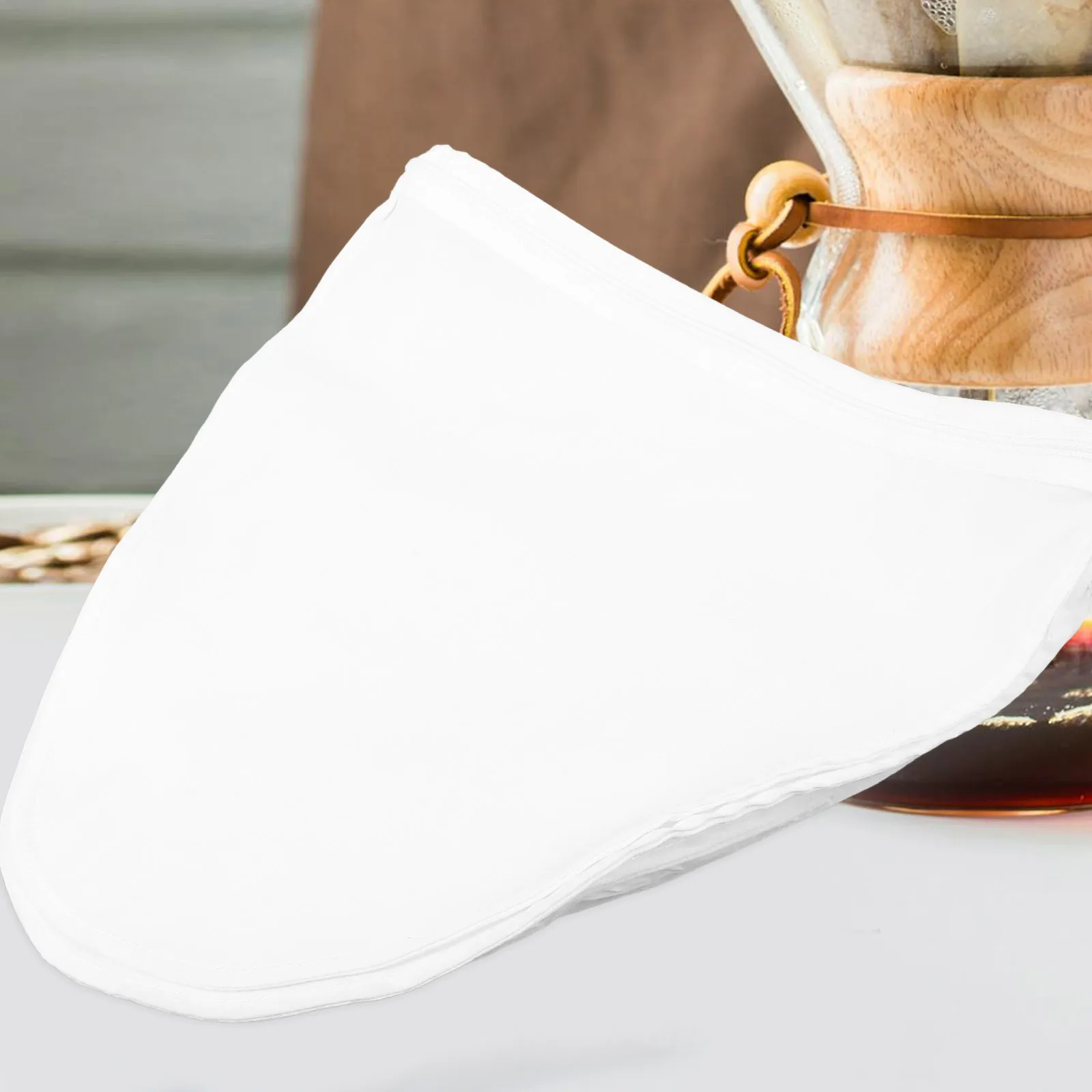 

Coffee Milk Tea Filter Bag Reusable Portable Mesh Strainer Cotton Travel