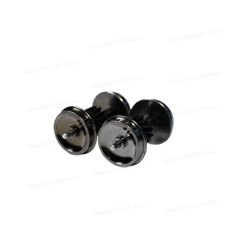 For HO Train Wheel Accessories DC Wheel Set with Tooth Box Gear Modification Universal