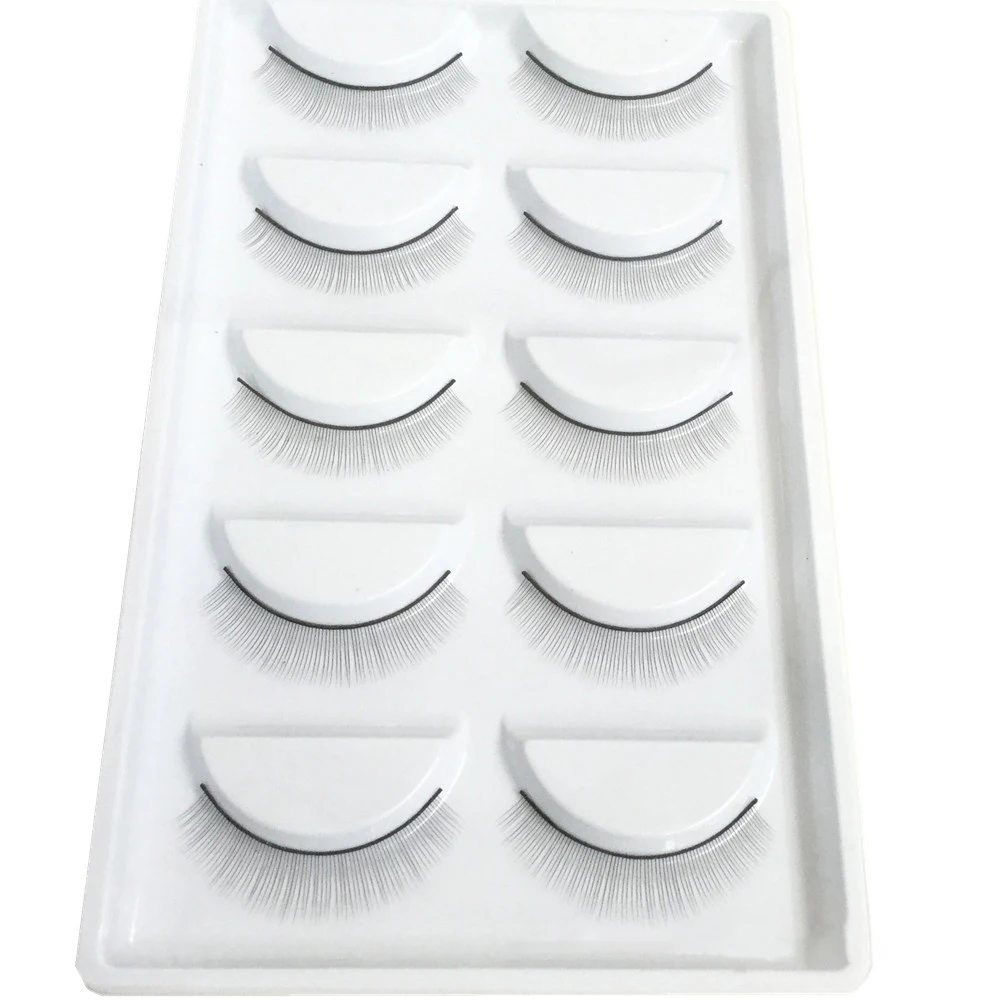 Prefabricated Roll Fan Makeup 1 Eyelash Brush 6 Rows Of Independent Eyelashes Are Soft And Natural Eye Black Cruel Half Eyelash