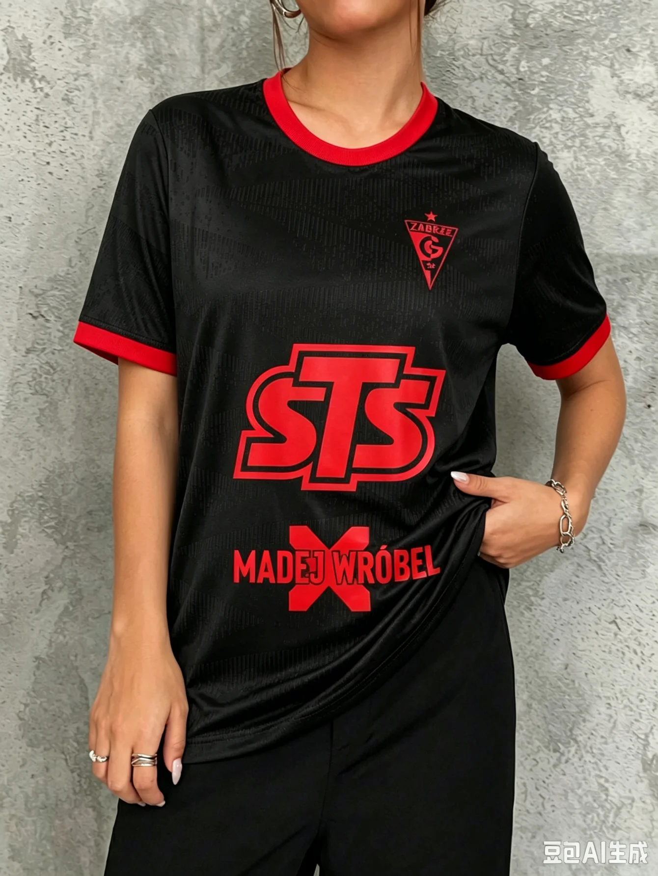 2026 Poland Górnik Zabrze Football Jersey Men Women Summer Sports Oversize T-shirt Breathable Quick Drying Streetwear Clothing