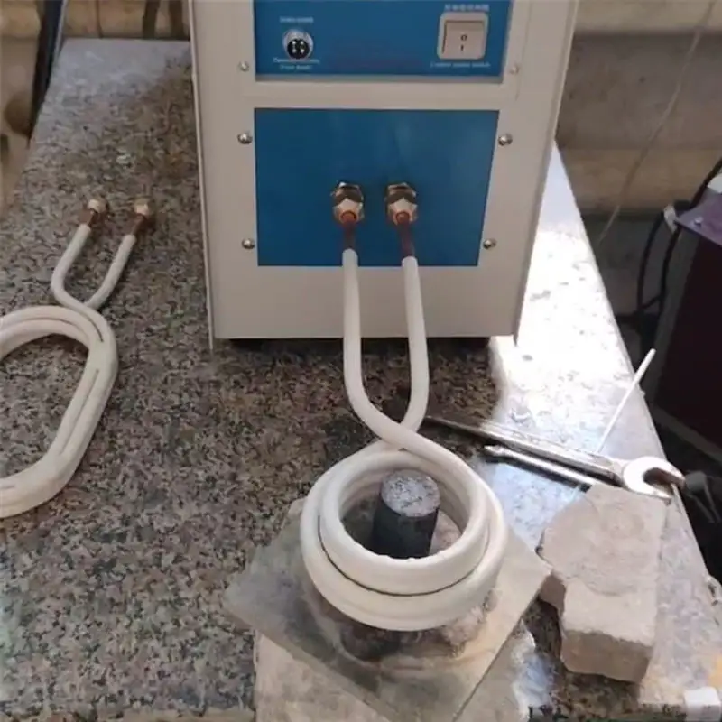 M14X1.5 O-Shaped Round Copper Induction Heating Coil for Metalworking Welding Brazing-Industrial Metal Heating Head