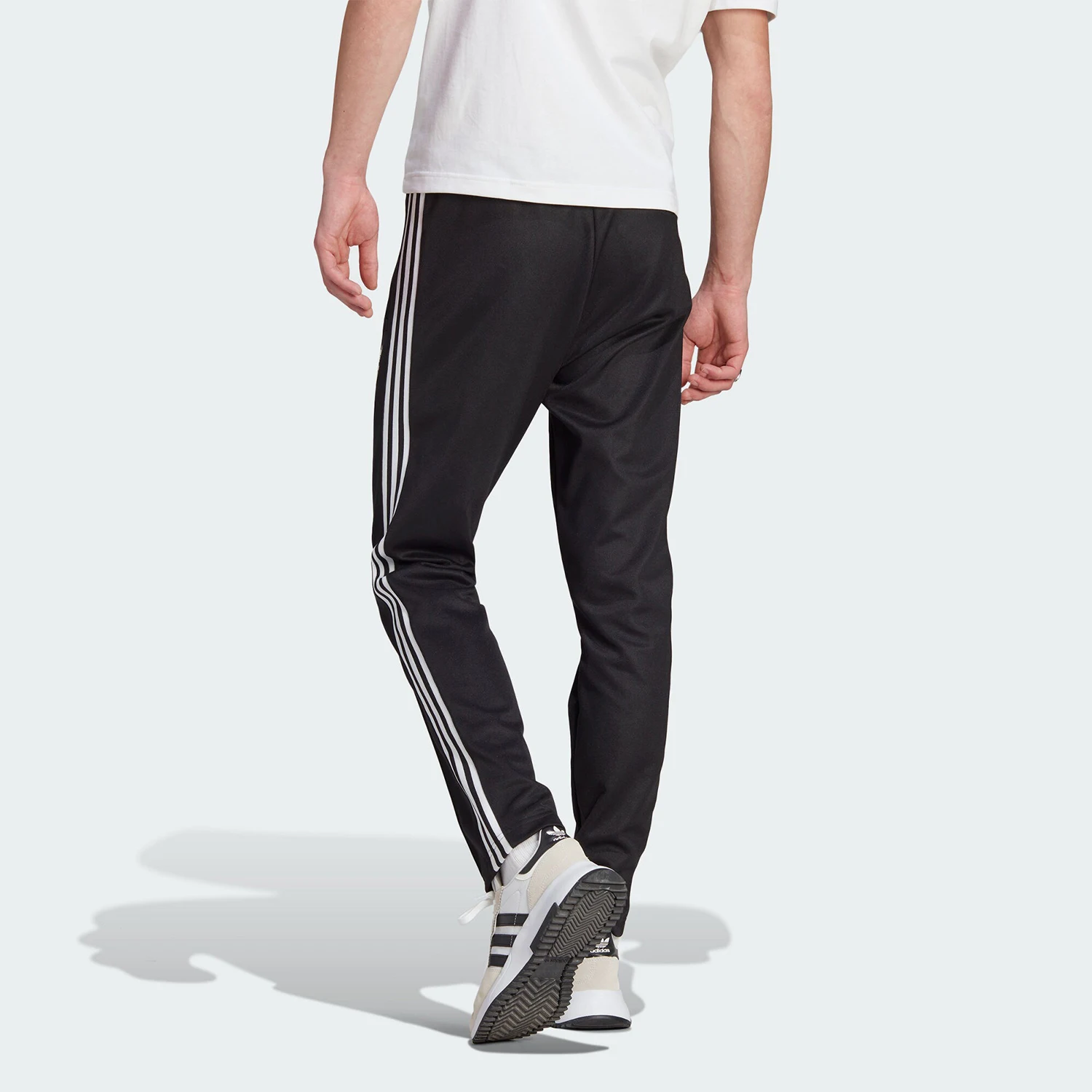 Adidas genuine clover men's retro style slim fit sports pants II5764