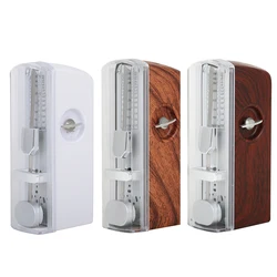 Guitar Metronome Mechanical Adjustable Electric Acoustic Musical Instruments 60-208 Beat Training Parts Trainer  Wood
