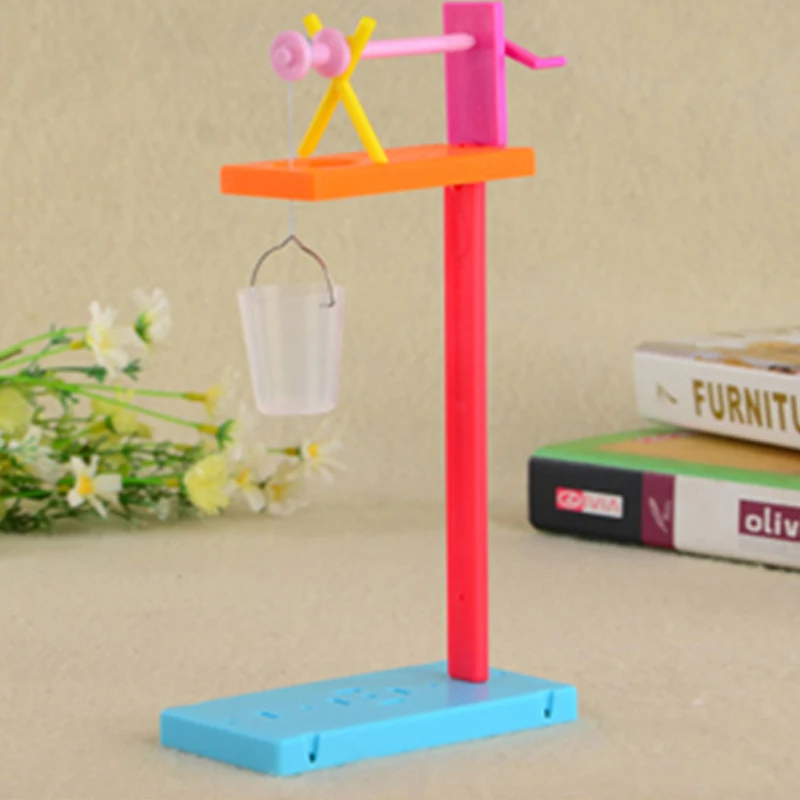 Physical experiments homemade Roller wells DIY materials,home school educational kit for your kids students