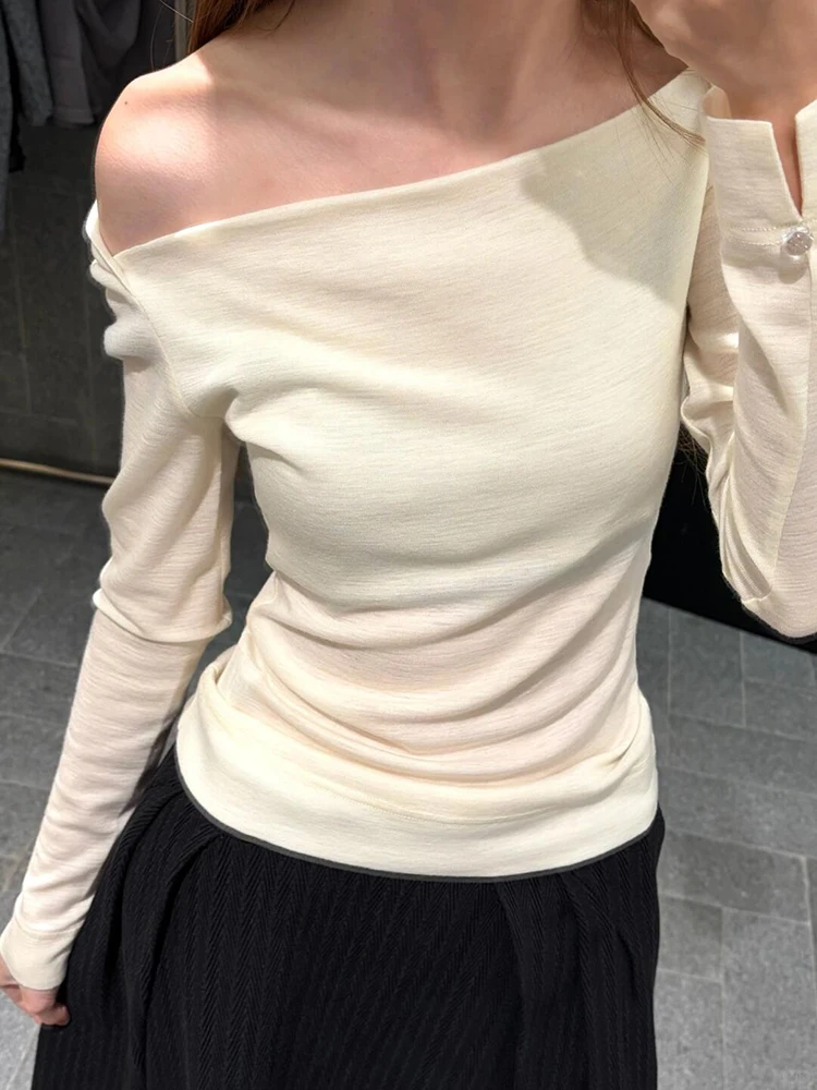 

Versatile & Stylish Women's Clothing | 100% Pure Wool Slim-Fit Long-Sleeve Top — 2026 Summer New Arrival