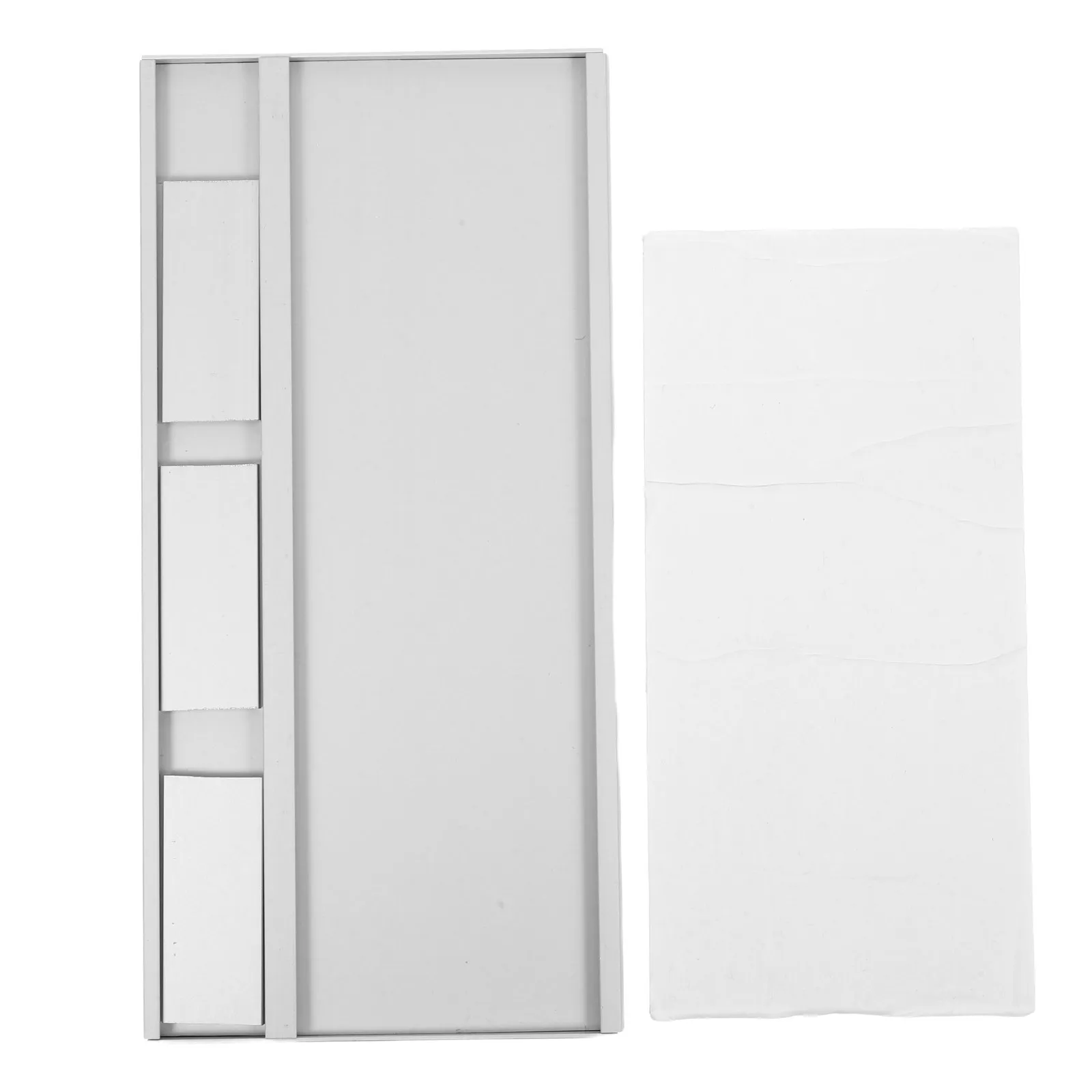 Workstation Nameplate Aluminum Alloy Office Desk Name Plate Employee Position Status Display Sign for Office Partitions