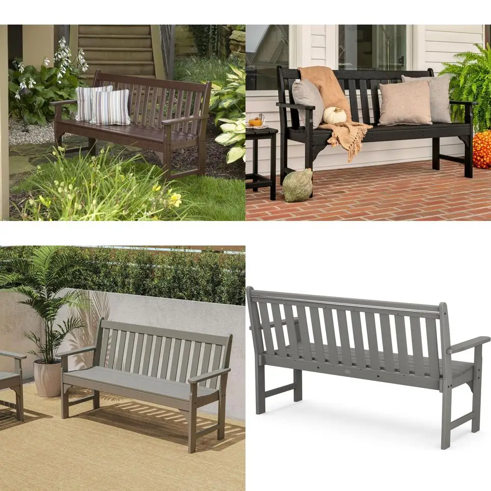 

60 Long Vineyard-Style Bench