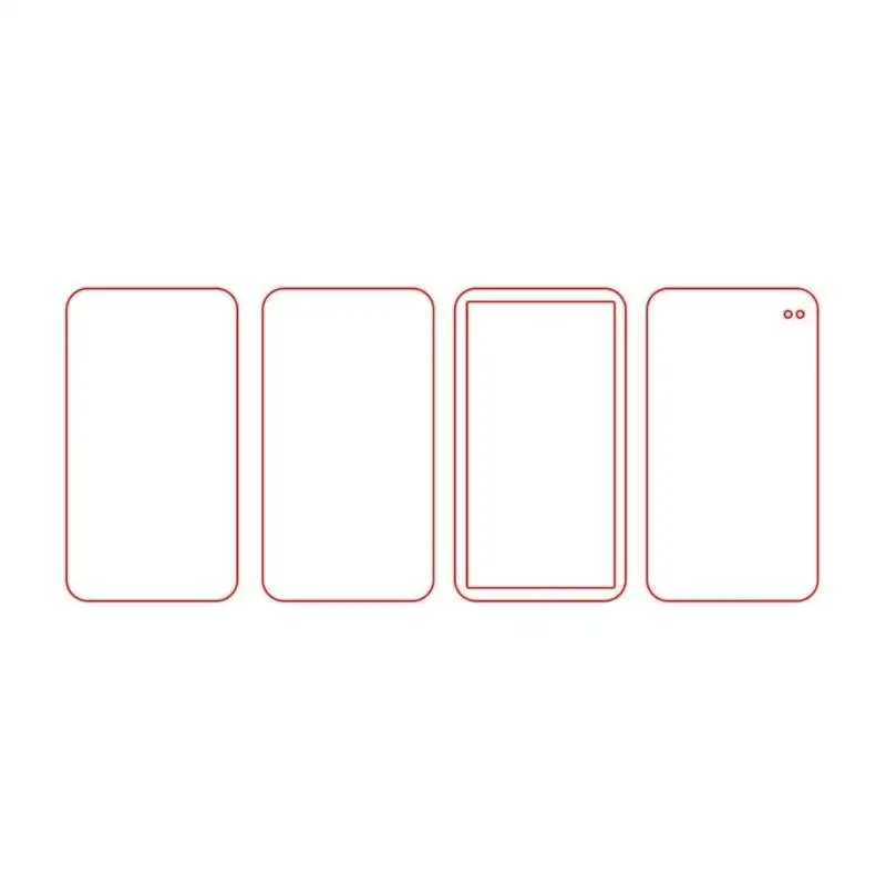 

31BB DIY Blank Card Brick Transparent Acrylic Plate Empty Mold