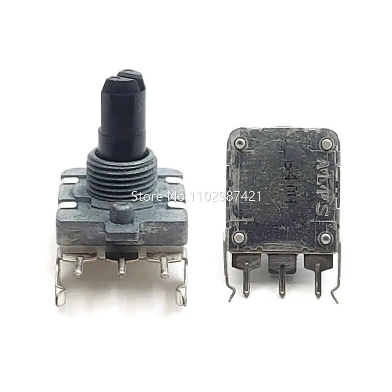 1 Piece Horizontal EC16 Rotary Encoder 24 Positioning 24 Pulse Digital Potentiometer Shaft Length 15MM