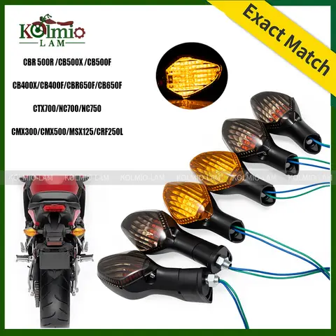 CBR500R, CB500F, CB500X, CBR650F, CB650F 방향지시등, CB400X, CB400F, NC750, NC700, MSX125, CMX300, 500 Rebel에 적합