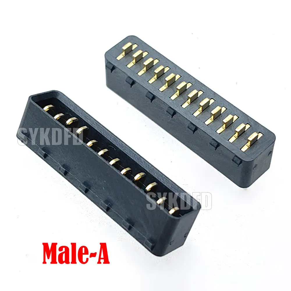 1Pcs Pitch 2.7mm Battery Connector 12Pin Holder Clip Slot Contact Multiple options Male Female plug TB50.55 For Drone 100A M400