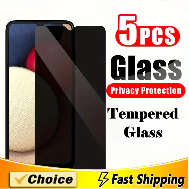 5 Pcs Anti Glare Tempered Glass Screen Protector For Samsung Galaxy 2 Core 2019 A23 25 32 34 41 A52(4G5G) 71S 73 81 91 A Quantum