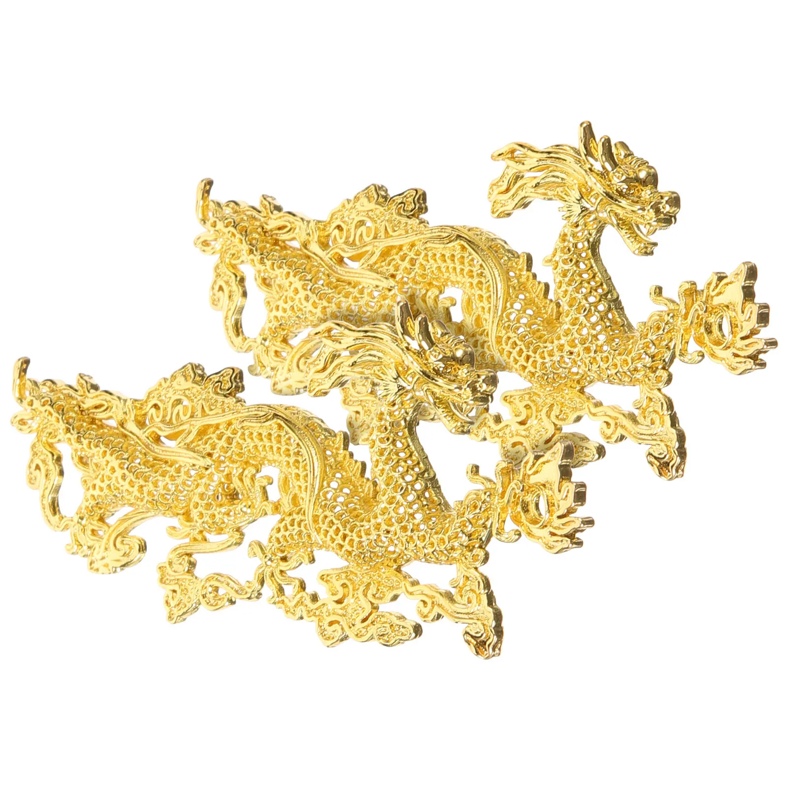 

2Pcs Hairpin Decors Headdress Decor Dragon Charms Dragon Charms For Hair Sticks Hair Stick Materials Crafts Accessories Stylish