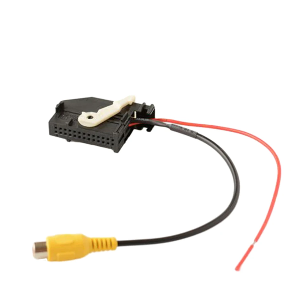 Direct Installation RVC Reverse Backup Camera RCA Cable Adaptor for Skoda 26 Pin Connector Reliable and Efficient