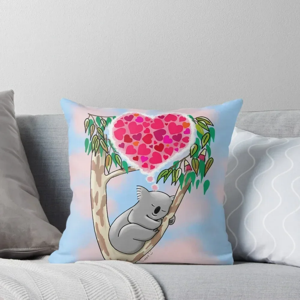 

Koala in love Throw Pillow Cushions For Children Decorative Cushion Decorative pillow case Decorative pillowcase pillow