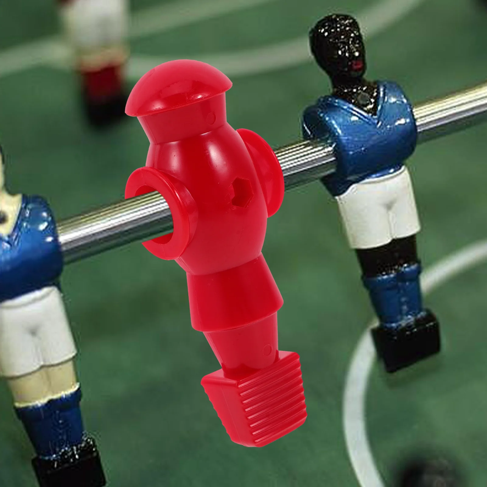 

26Pcs Desk Soccer Players Vivid Design Long-Lasting Football Machine Parts Compatible with Most Foosball Tables