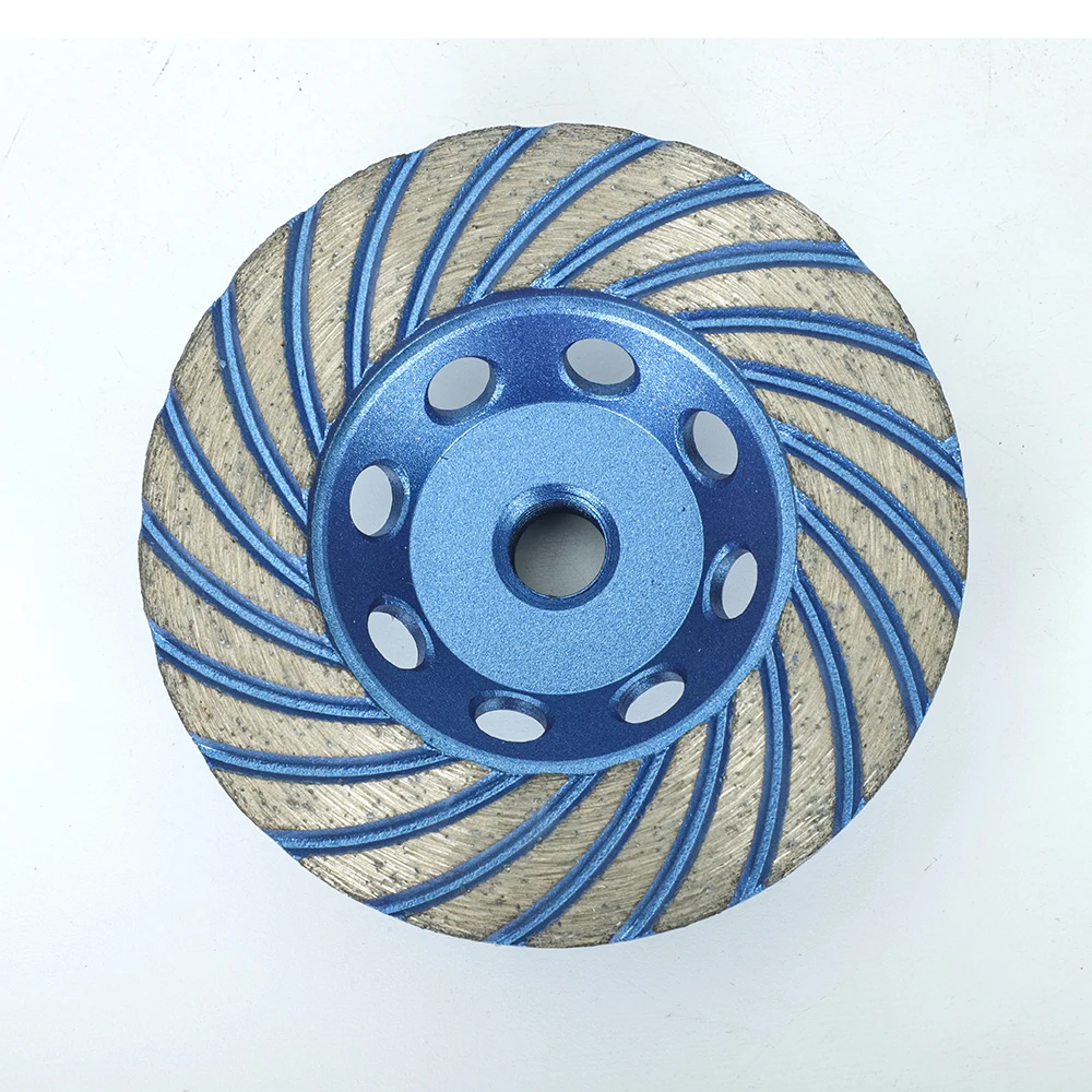 100mm M14 Screw Diamond Grinding Disc Angle Grinder Grinding Disc Cement Concrete Floor Marble Diamond Bowl Polishing Head