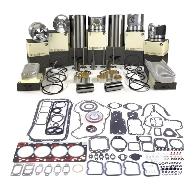 for Cummins ISF3.8 4BT3.9 ISB3.9 B3.3 ISF2.8 A2300 Engine Rebuild Kit Cylinder Liner Piston Ring Gasket Set Spare Parts