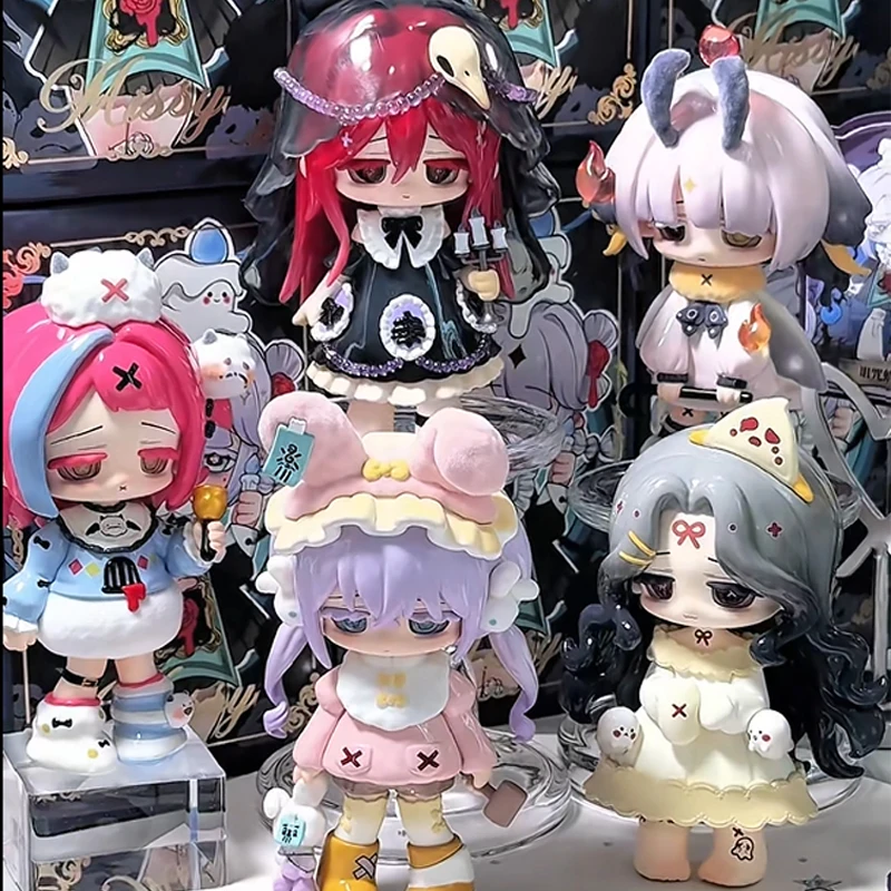 

Предпродажа, оригинальная слепая коробка Missy Sweet & Sullen Lolita: Crow Paradise Series 2, слепая коробка, коллекционные предметы, настольное украшение, подарок для девочки