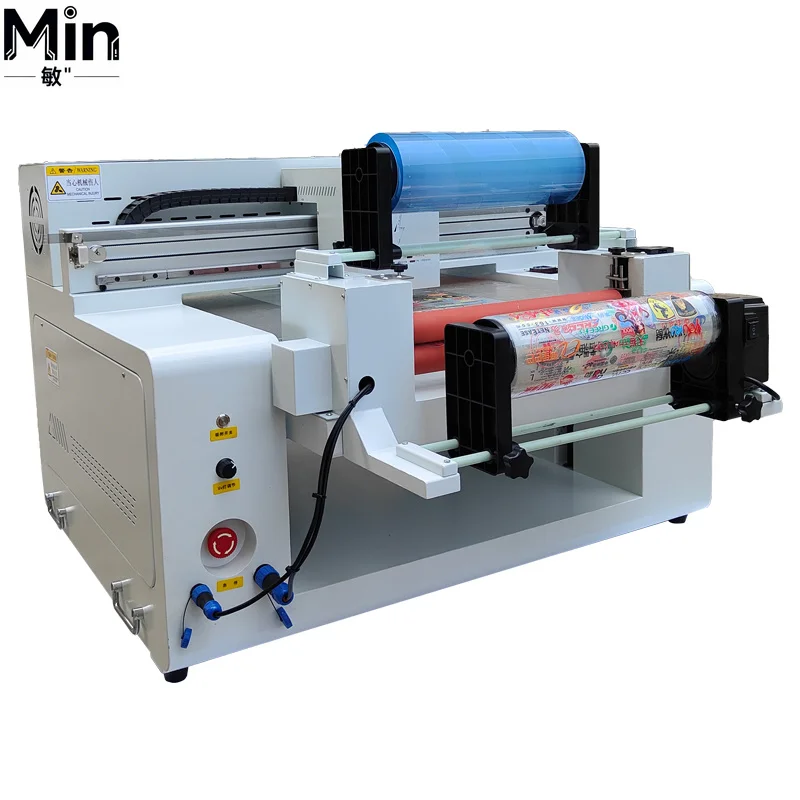 Multicolor 60*50cm Roll To Roll UV DTF Printer Flatbed UV DTF Film Sticker Printing Machine