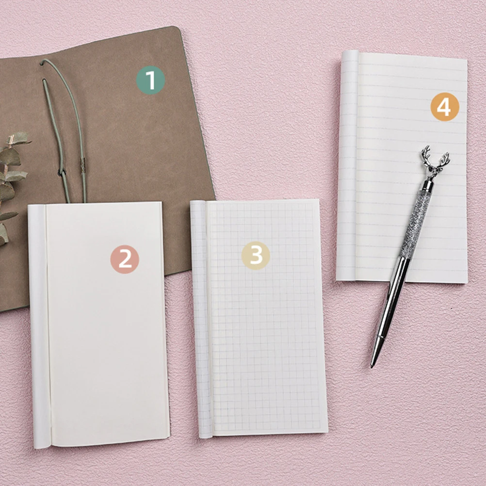 

Retro Style Notepad Writing Notebook Girls Journal Teens Diary PU Cover Scrapbook Quality Travel Planning Lightweight