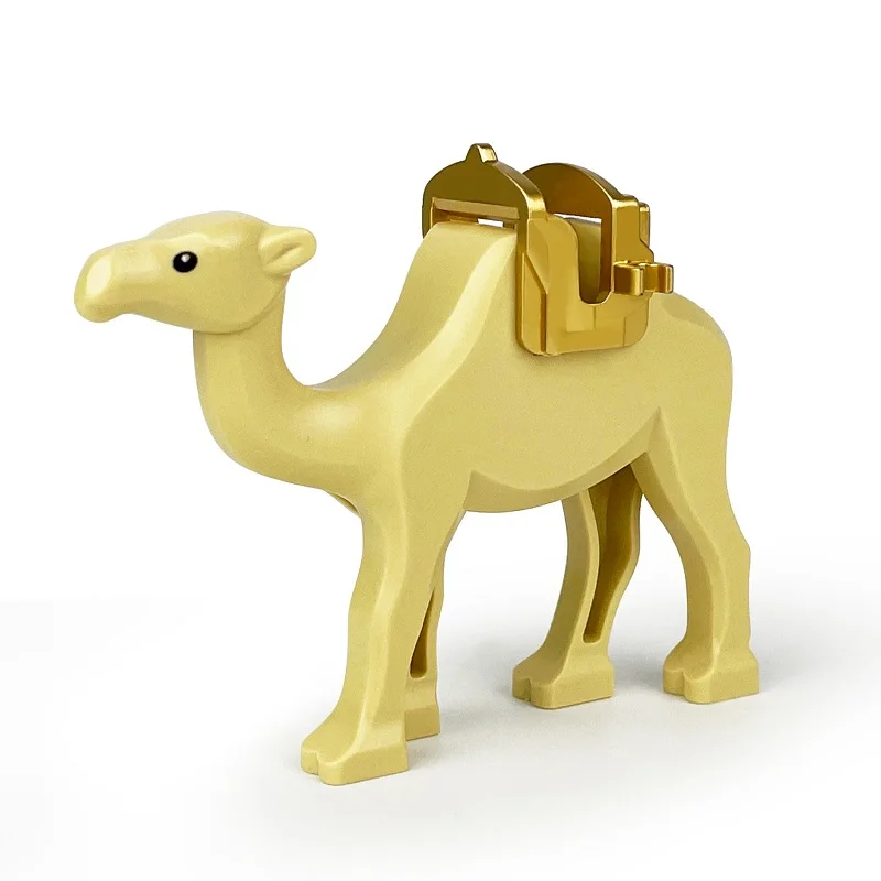 Die Zoo Afrikanische Tier Elefanten Kamel Hirsch Giraffe Gorilla Pferd Tiger Bausteine Mini Action Figure Ziegel Spielzeug Kinder Geschenk – Detail 23