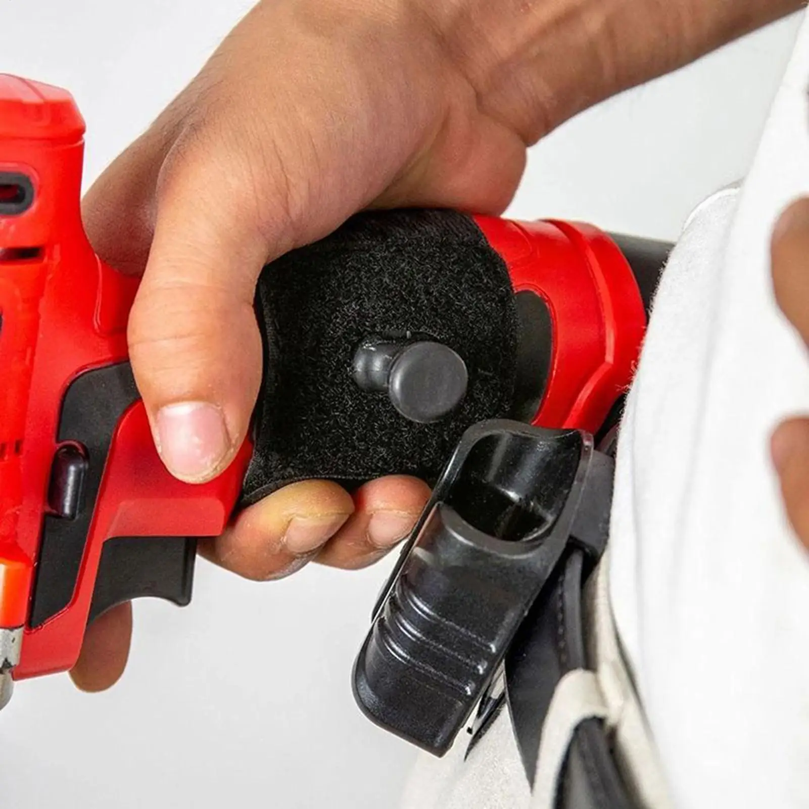 Drill Belt Holder Sheath With Tool Grip Belt Drill Storage Clip Holder For Hammer Wrench Driver Nailer Workshop Woodworking