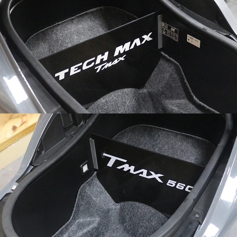 For Yamaha Tmax 560 T-max 560 TECH MAX 2022-2025 Luggage Compartment Partition Plate Trunk Separator Compartment Isolation Plate