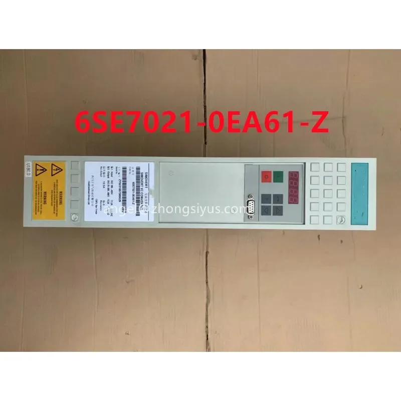 

6SE7021-0EA61-Z SIMOVERT Masterdrives vector control converter unit compact unit, IP20 380-480 V 3AC, 50/60 Hz, 10.2 A