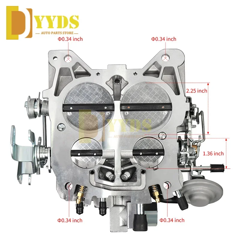 NEW Corvettes 1901R 750 CFM Manual Choke Carb For Chevy 350 Rochester Quadrajet Carburetor 4 Barrel 427 454 Engines 1975-1979