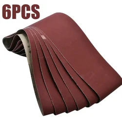 6Pcs 915x100mm Sanding Belts Abrasive Sanding Belt 400 Grit For Belt Sander Tools Wood Soft Metal Grinding Polishing