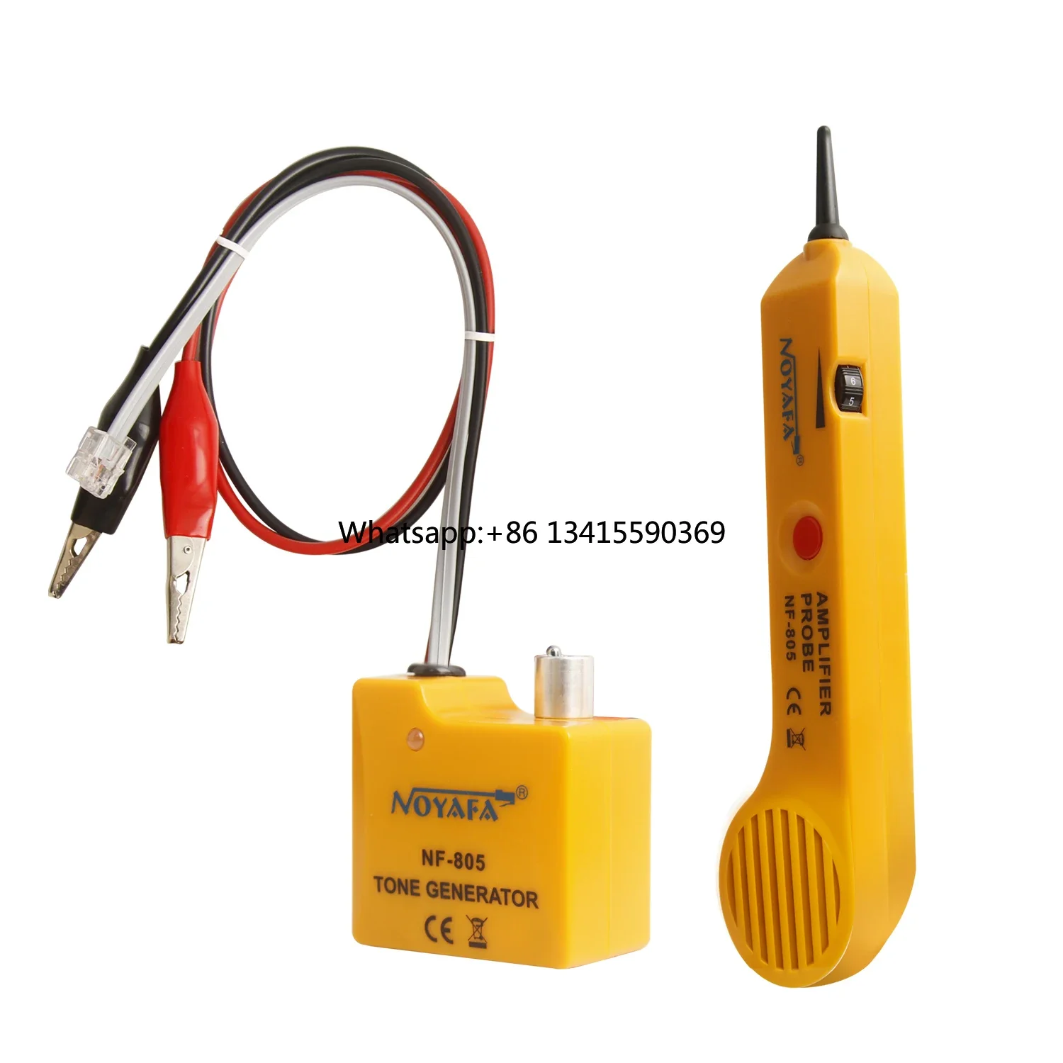 

Wire Circuit Detector Cable Tester Tone Generator and Probe Kit NF-805