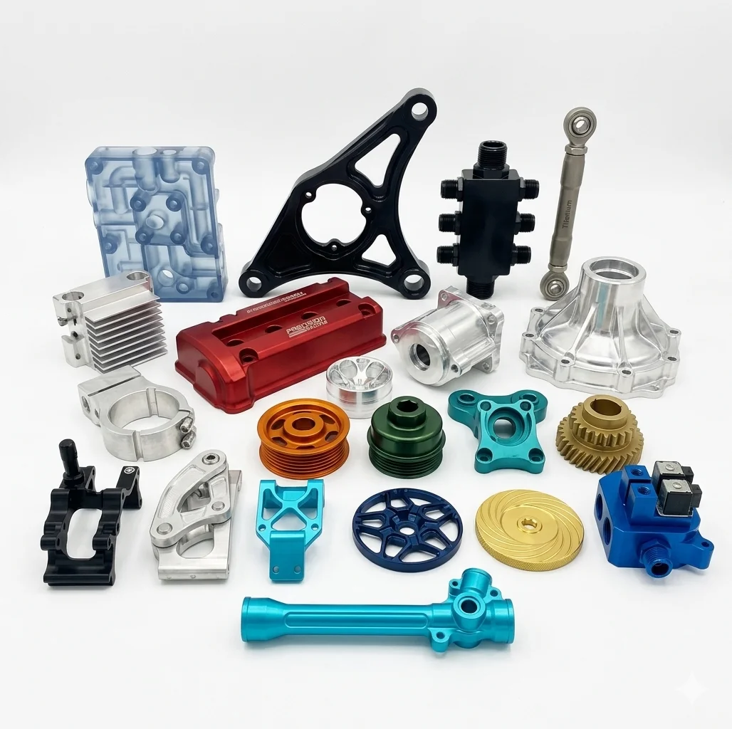 Custom CNC Machining Aluminum 6061 T6 High Precision Milling Components OEM Manufacturing Precision Machined Parts for Industria