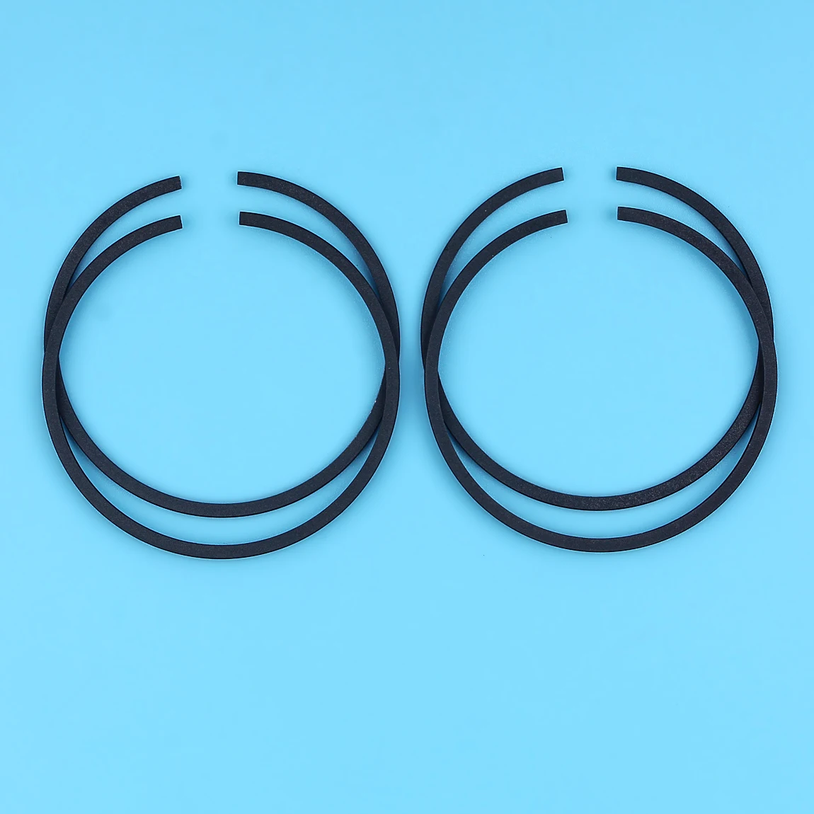 4 X Piston Rings 50mm X 1.5MM For HUSQVARNA 268 268XP 268K 66 266 371 372 Chainsaw Replacement Spare Parts