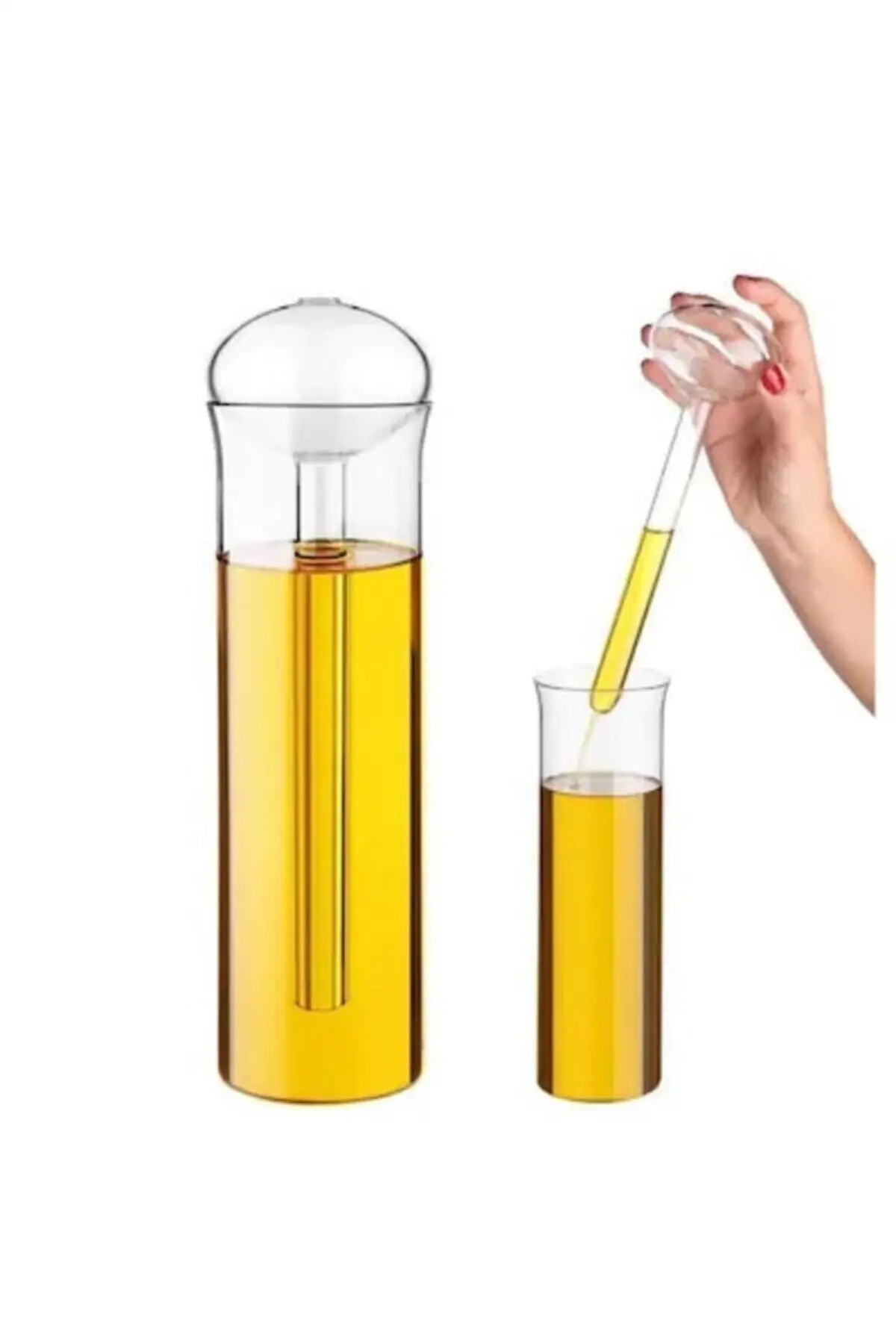 Cambu Glass Oil Pot 650 ml Oil Pot Elegant decorative user friendly oil pot, trend product of 2022