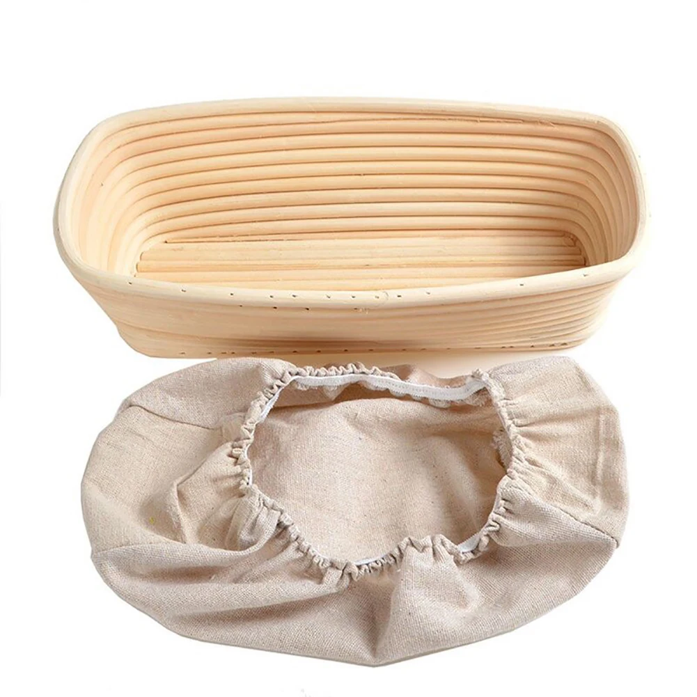 Banneton Basket Sourdough Bread Baking Supplies Oval Bread Baskets For Artisan Bread Making Professional Home Bakers