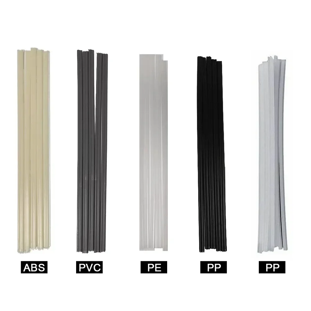 20PCS Bacchette per saldatura in plastica ABS/PP/PVC/PE Bacchette per saldatura 5x2mm per pistola per saldatore in plastica Paraurti Riparazione Forniture per saldatura
