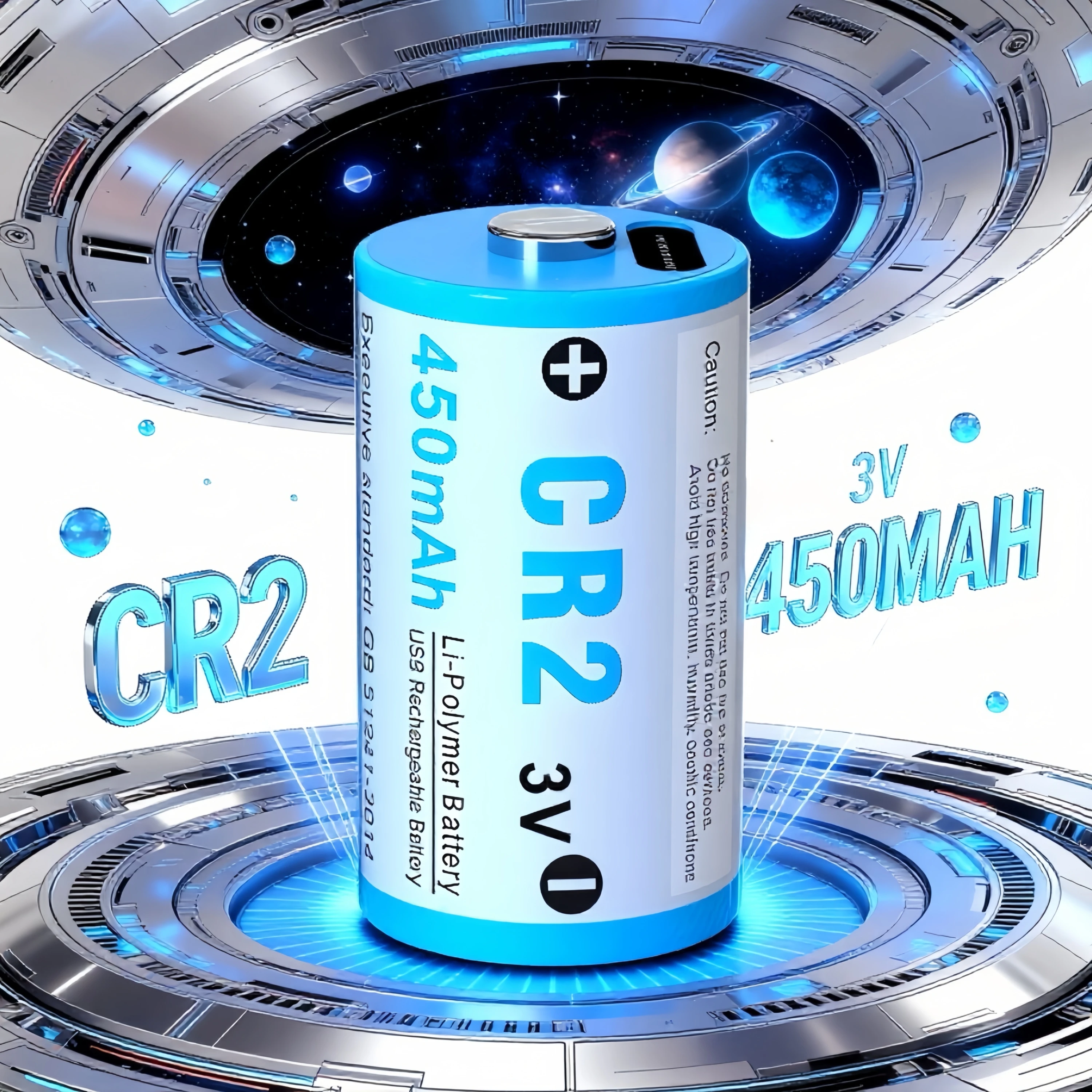 3V CR2 Rechargeable…