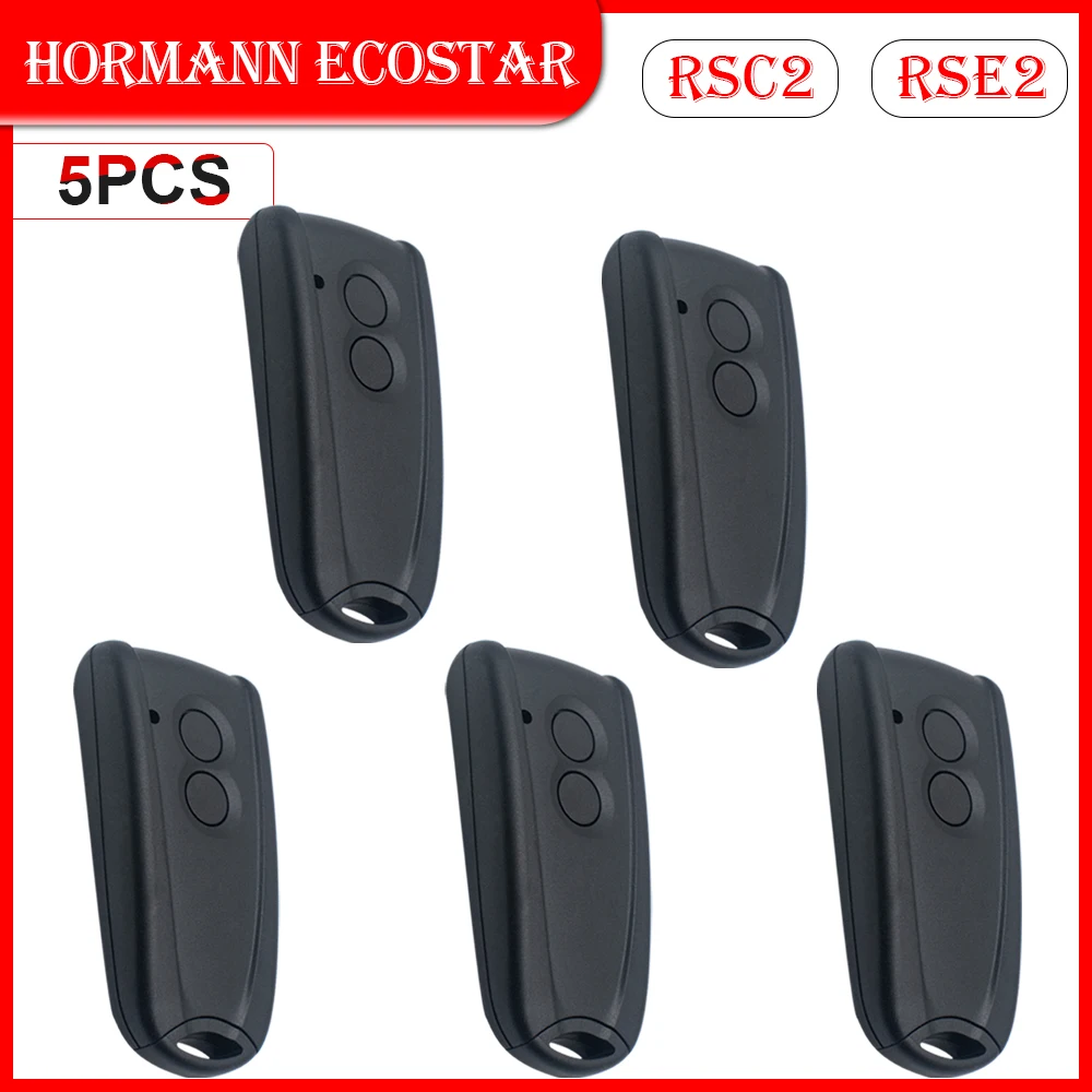 1-20pcs Barrier Controller for HORMANN ECOSTAR RSC2 RSE2 433.92Mhz Rolling Code Garage Door Remote Control