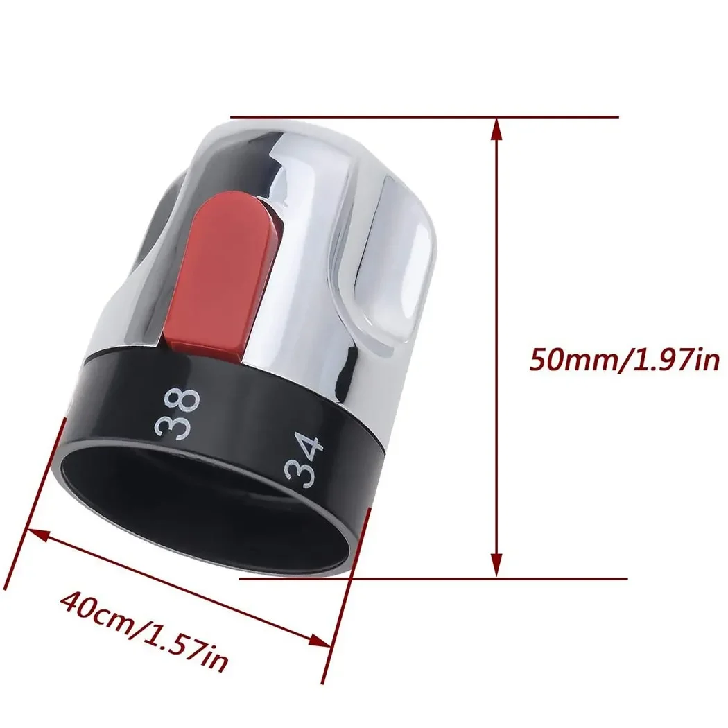 High Quality Temperature Control Handle For Thermostatic Bath Mixer Taps And Shower Valves Reliable Performance