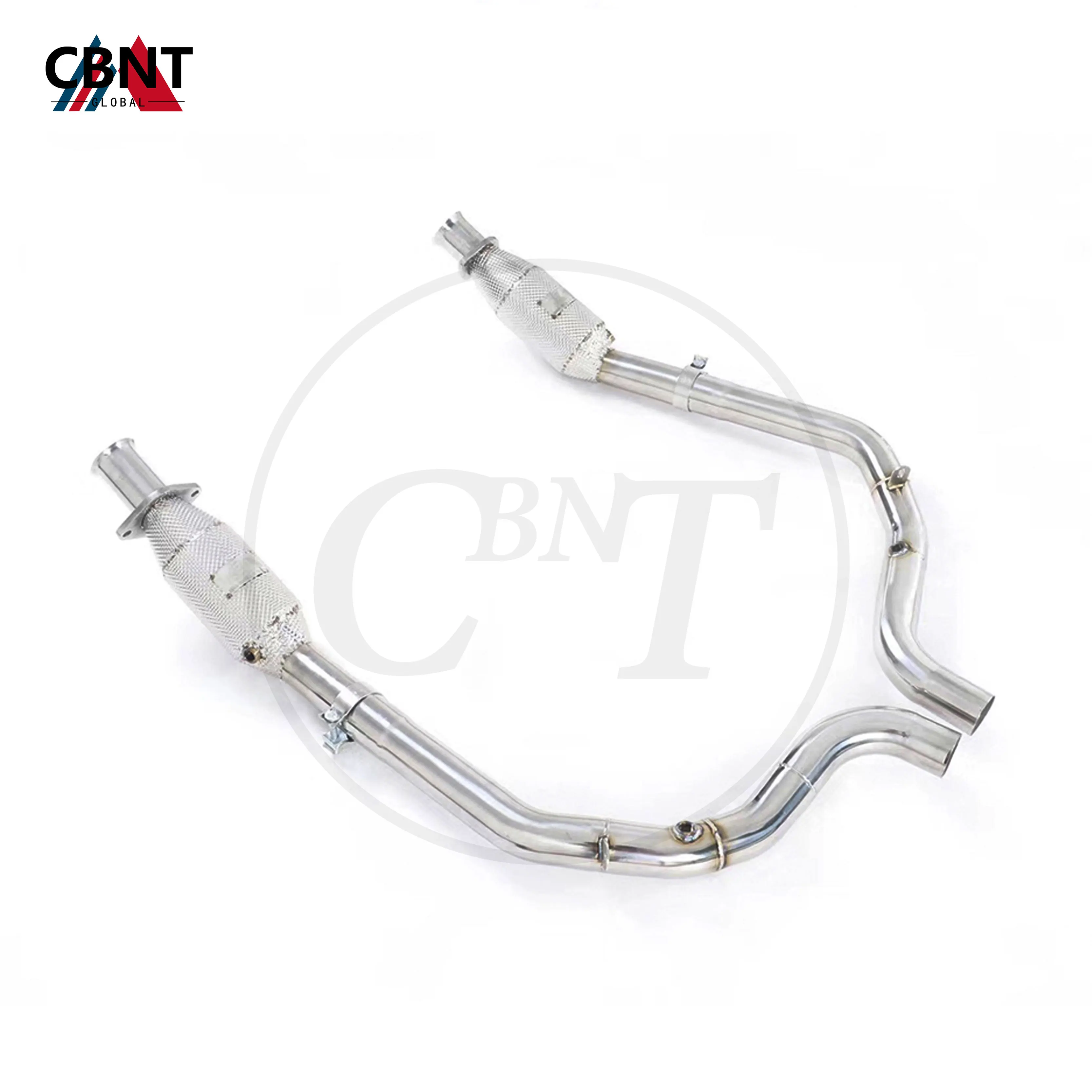 

CBNT for Range Rover Sport 3.0T Exhaust-headers with Catalytic Converter Exhaust-pipe Downpipe with Heat Shield Exhaust System