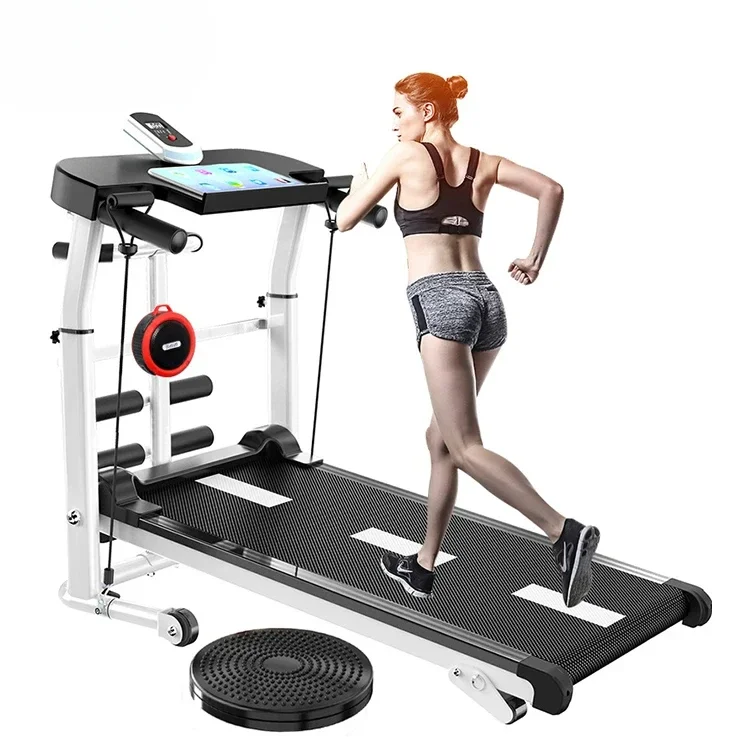 Zhoya Home Use Folding treadmill Controller Board Portable Running Machine With Monitor Manual Cardio Training Home Treadmills